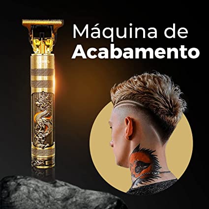 Máquina Elétrica De Cortar Cabelo Profissional